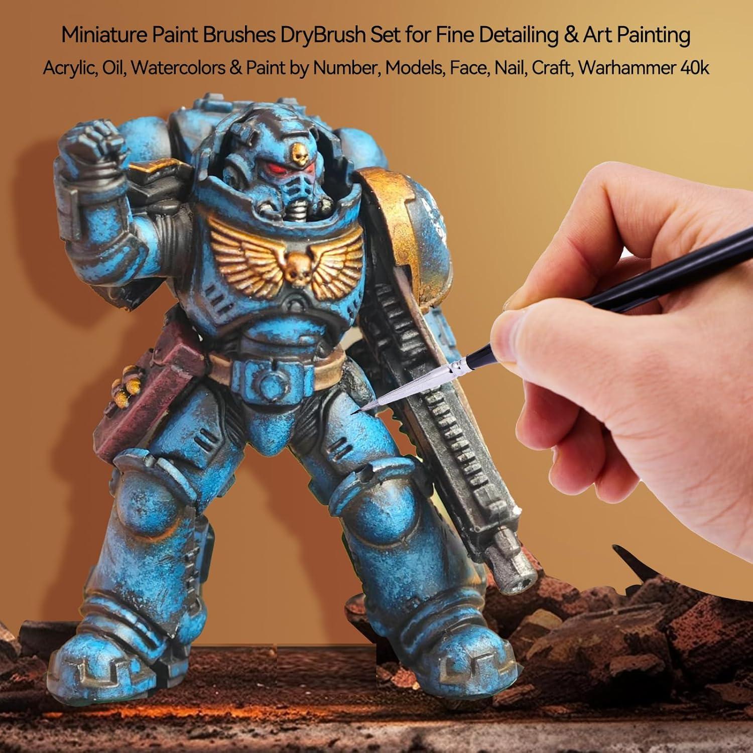 Pinceles de Detalle PANDAFLY 15 Piezas para Pintura