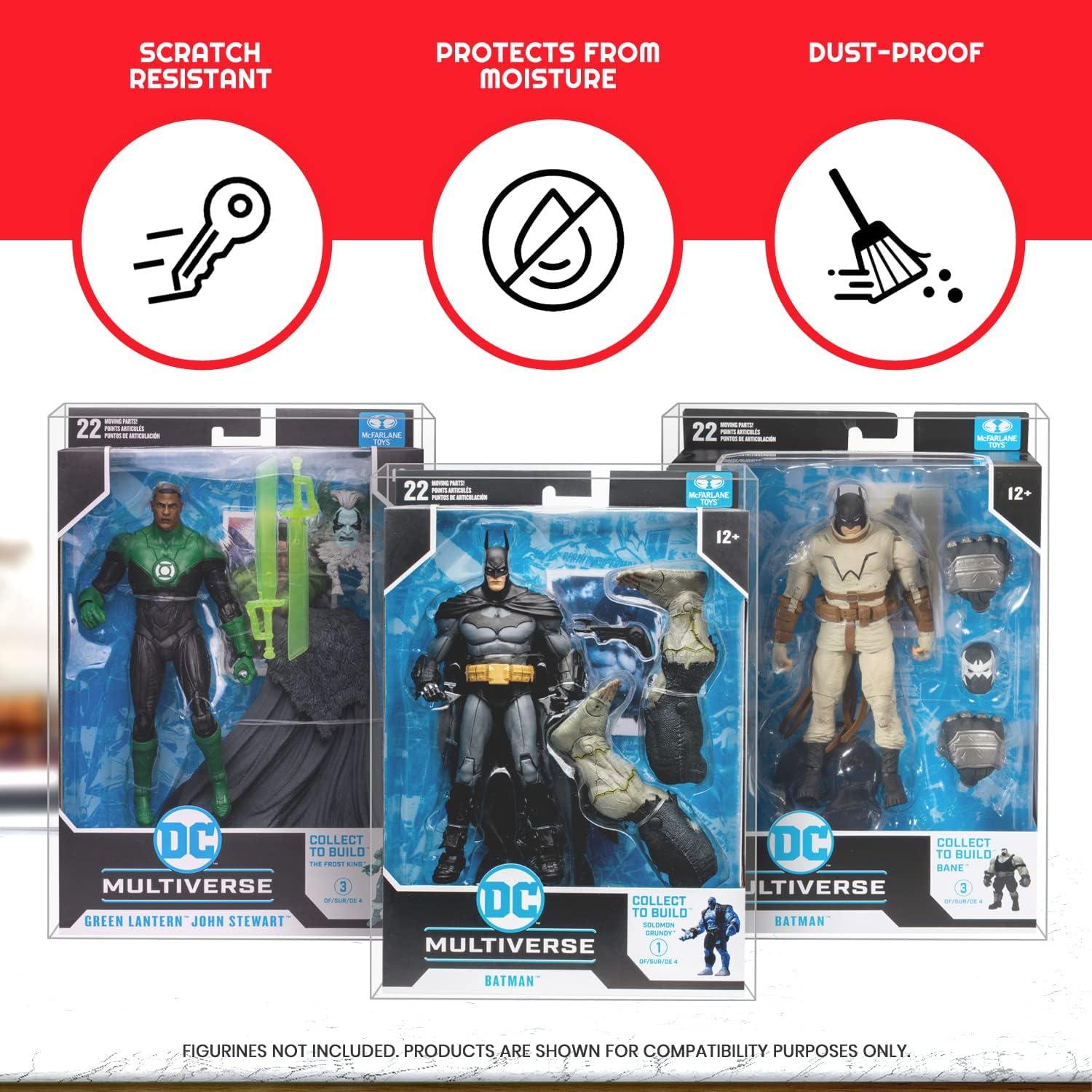 Protector de Figuras EVORETRO para McFarlane DC Multiverse