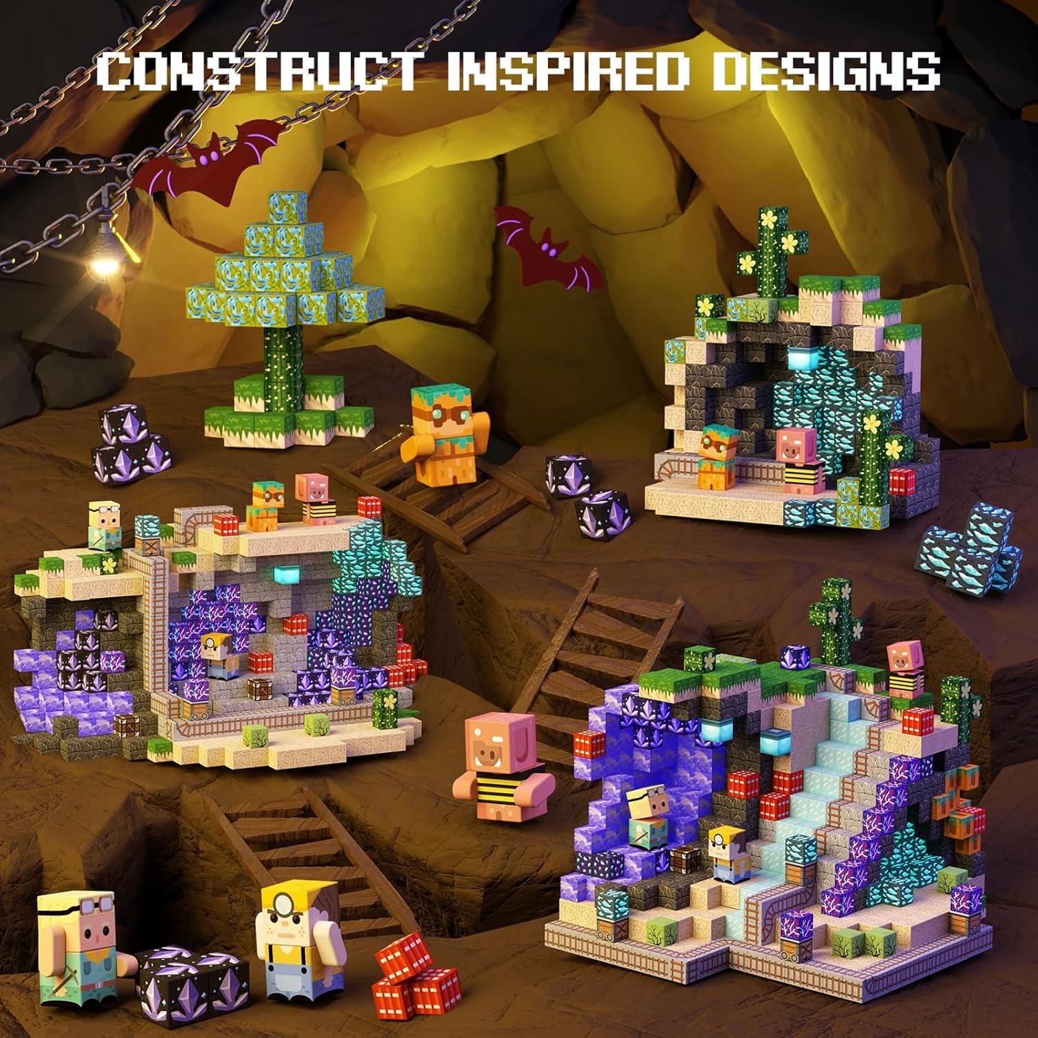 Bloques Magnéticos GobiDex 100PCS Juguete STEM para Niños