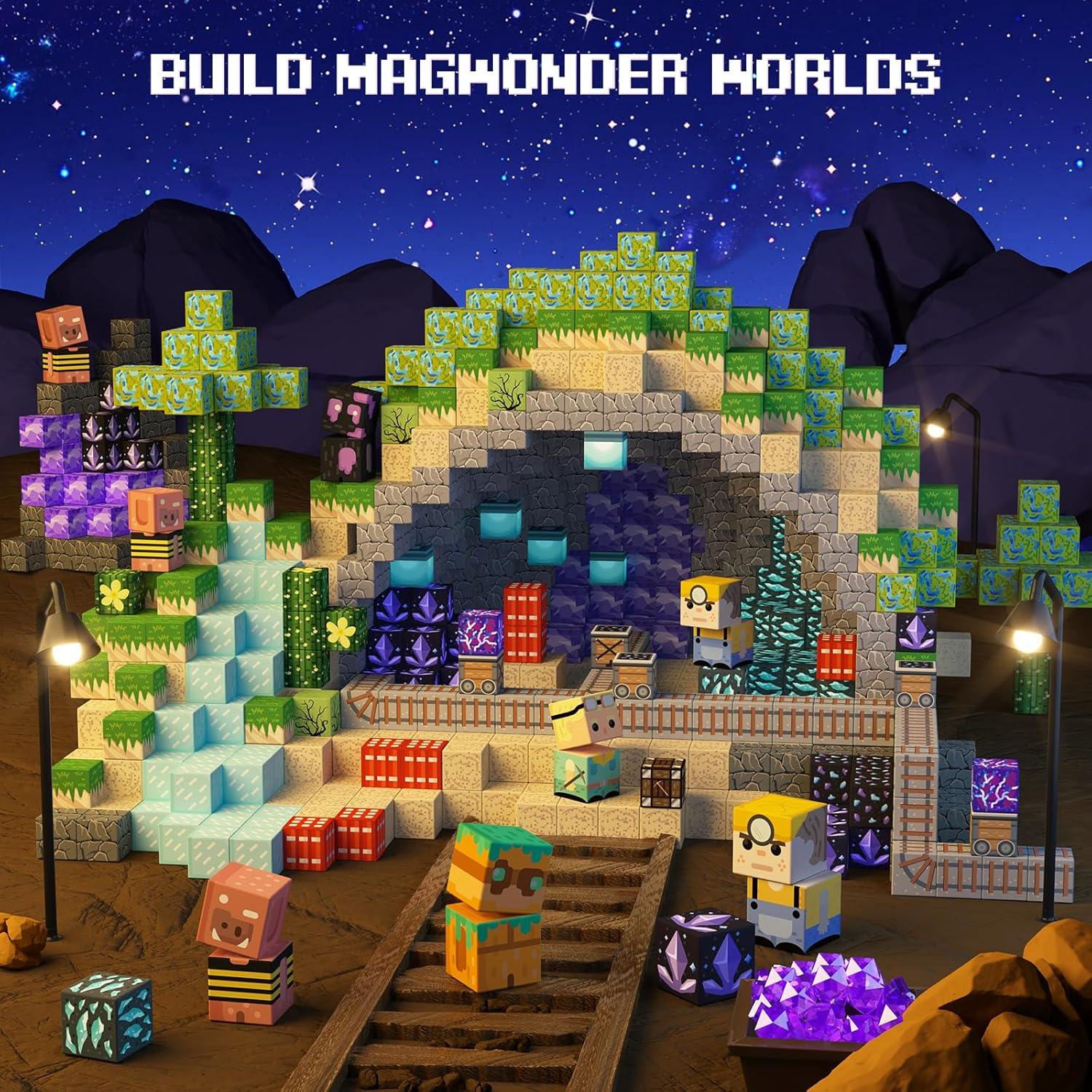 Bloques Magnéticos GobiDex 100PCS Juguete STEM para Niños