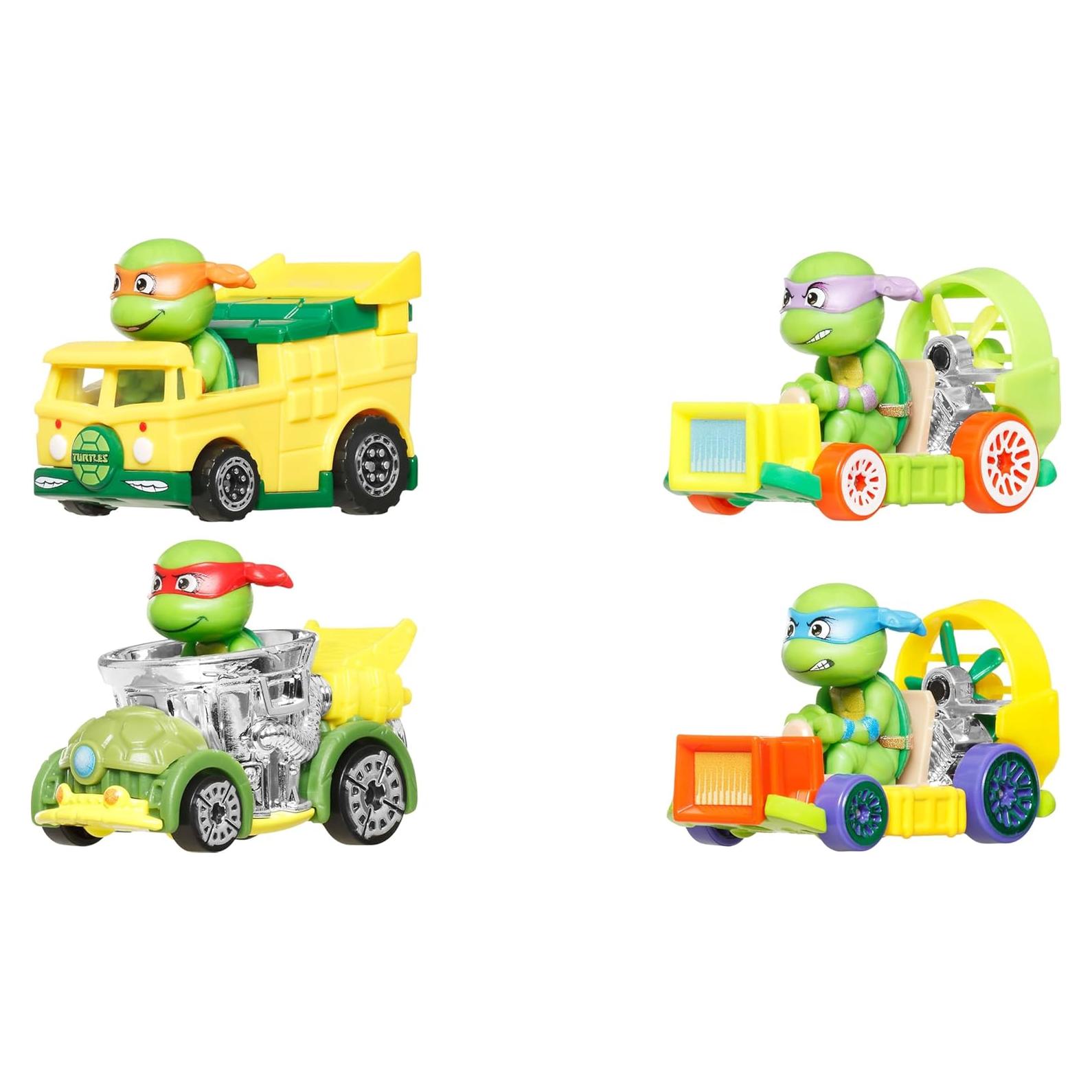 Set de 4 Autos Hot Wheels RacerVerse a Escala 1:64