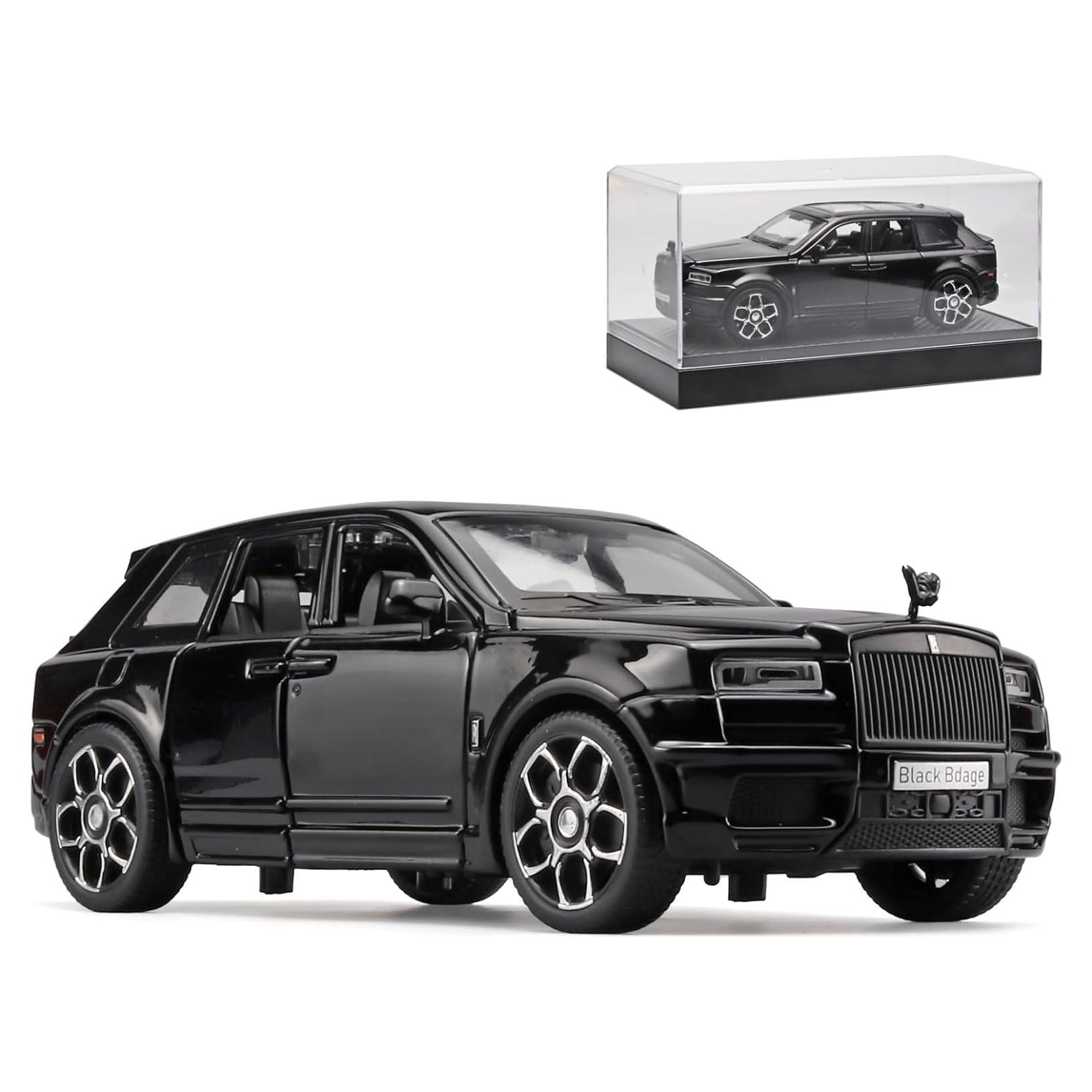 Coche Coleccionable OANMYJJO 1:32 Rolls-Royce Cullinan Negro
