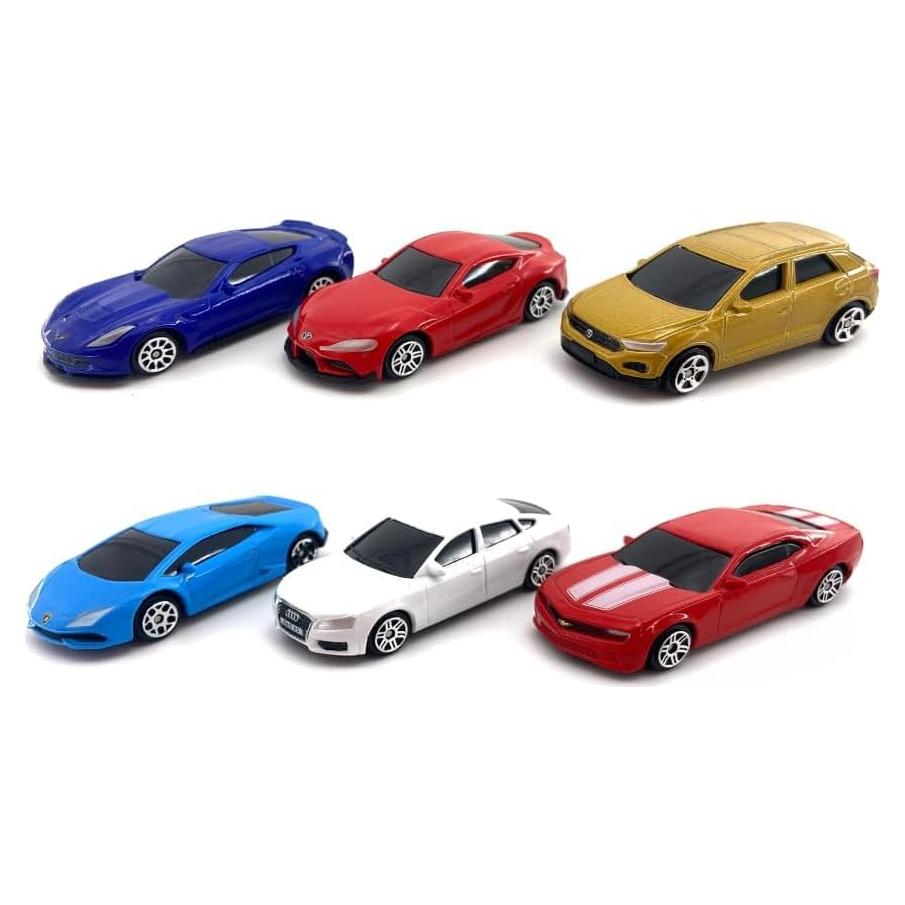Set de Mini Coches Diecast Just For Laughs 1:64 - 6 Modelos
