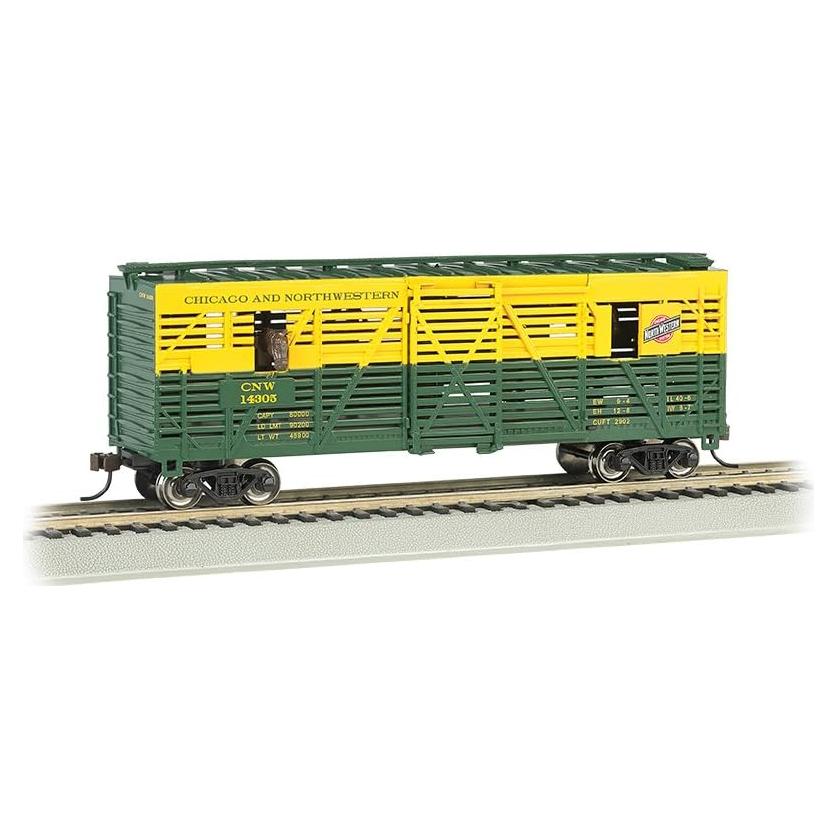 Vagón de Carga Animado Bachmann 40' Caballos Escala HO