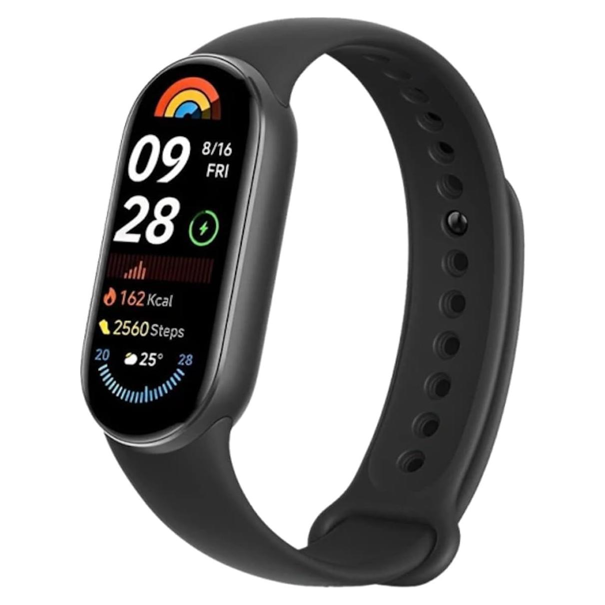 Xiaomi Smart Band 9 Global 2024 1.62" AMOLED 233 mAh Negro