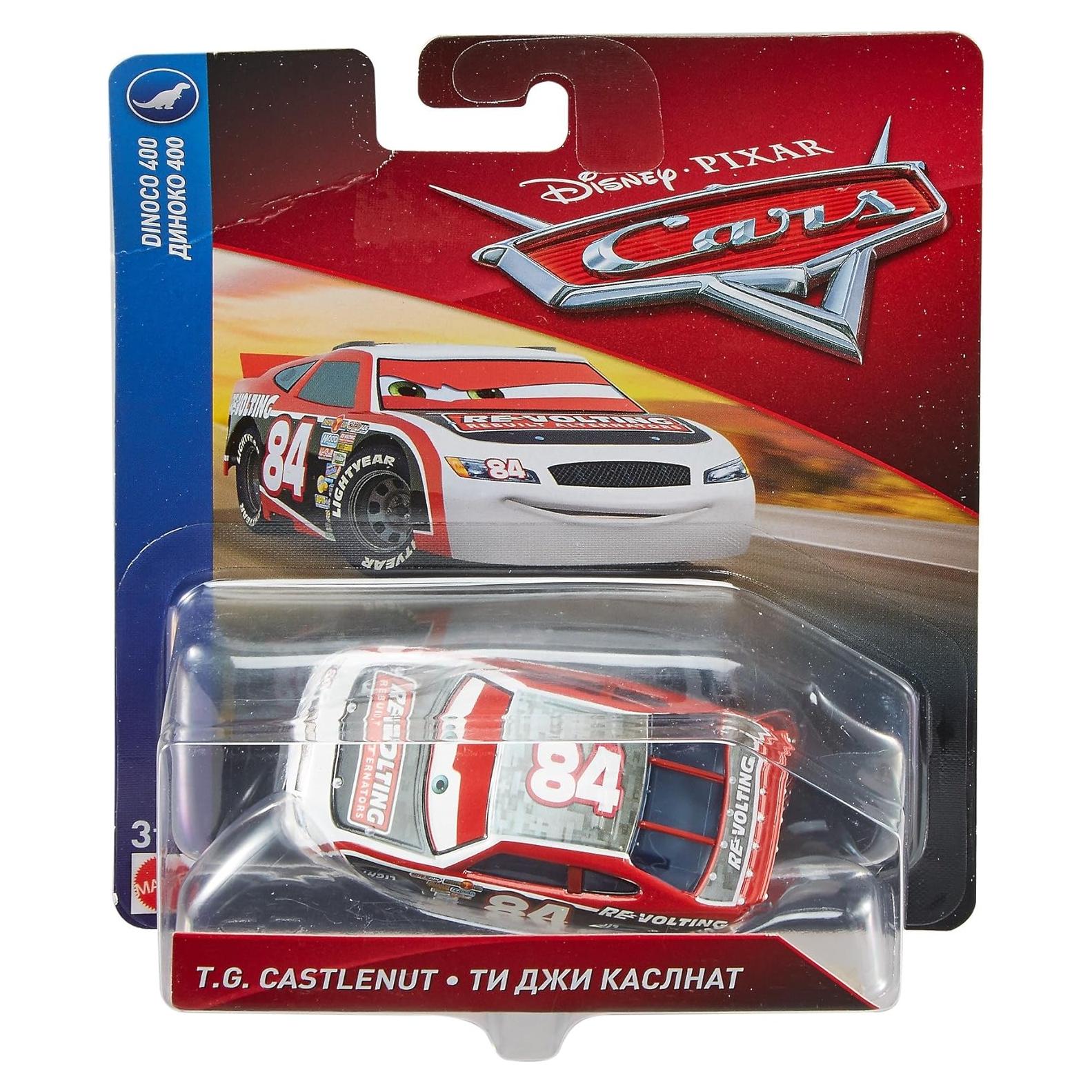 Vehículo Die-cast Disney Cars 3 Revolting #84 1:55