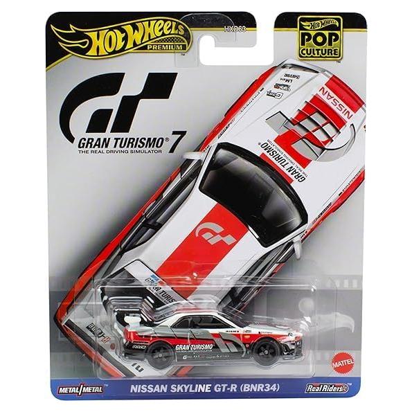 Hot Wheels Nissan Skyline GT-R BNR34 1:64 Gran Turismo