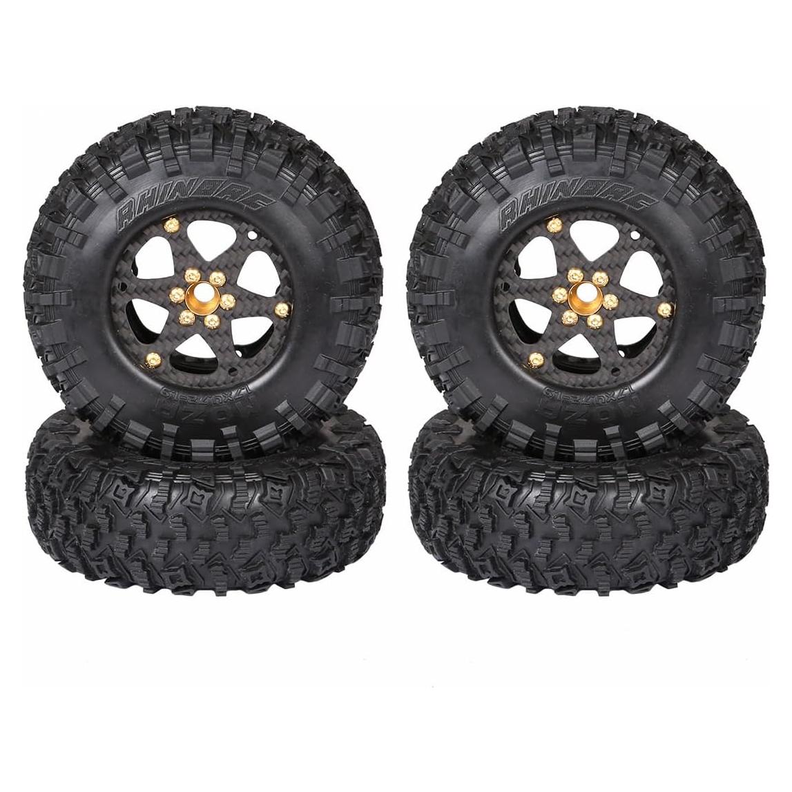 Neumáticos RhinoRC 1.9" Competición + Llantas 2.2"