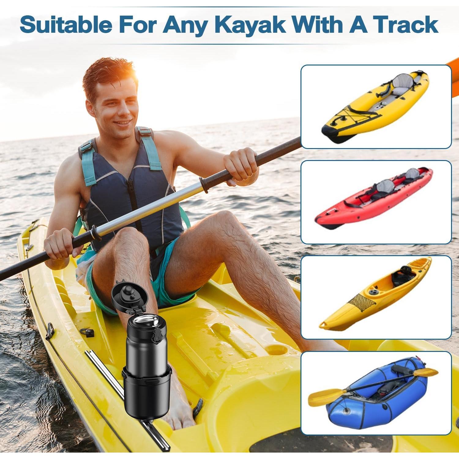 Soporte para Tazas Acoretoas Kayak Multifuncional Negro