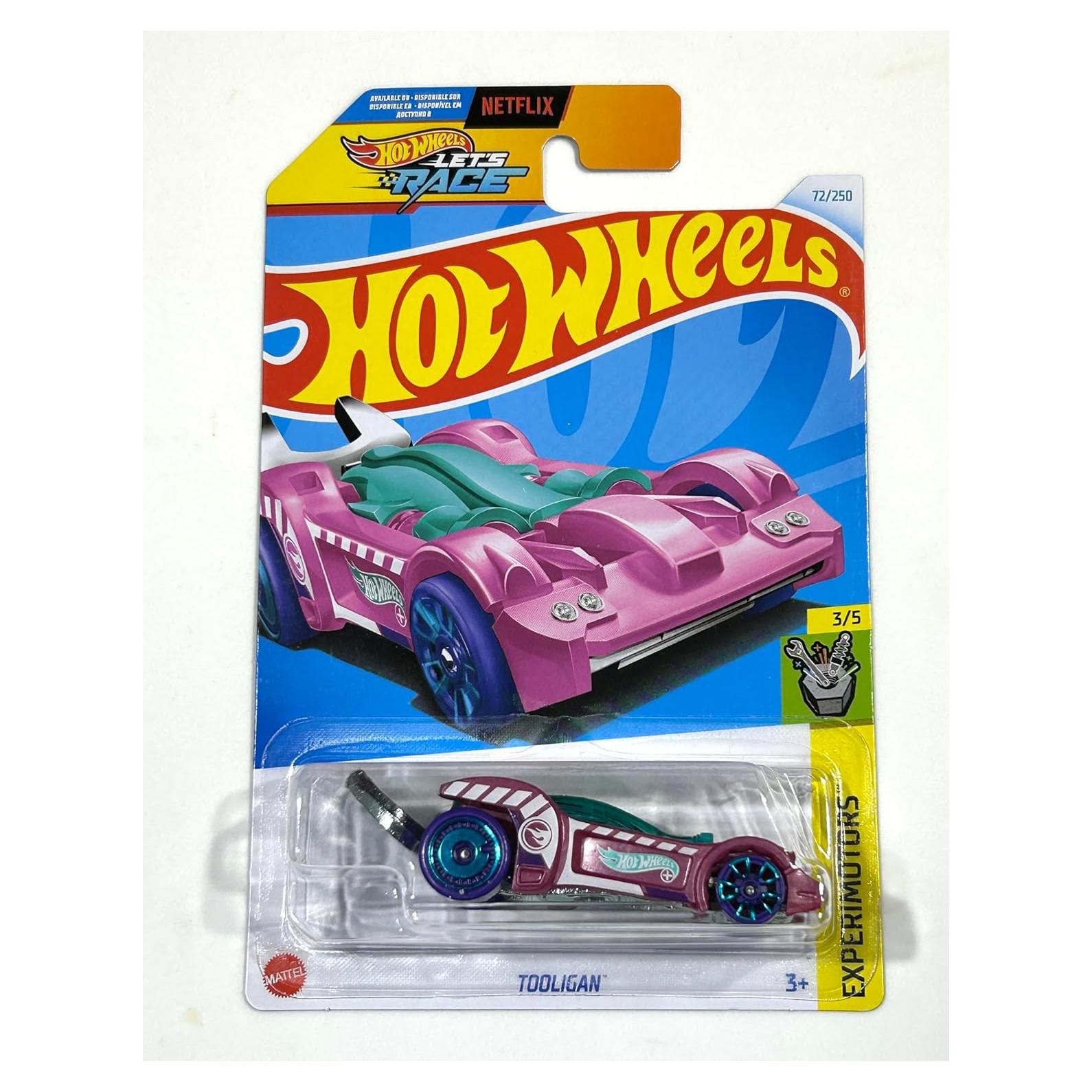Coche de Juguete Hot Wheels 2024 Tooligan Rosa 1:64