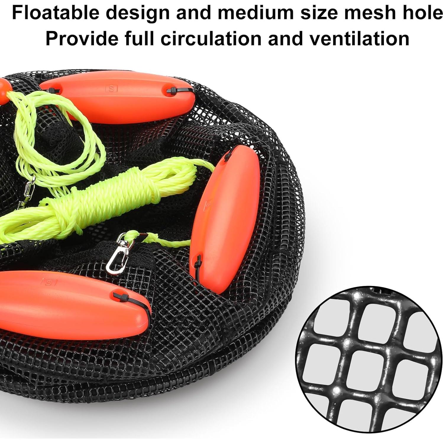 Cesta Flotante Plegable ZenWidea 33x41 cm para Pesca