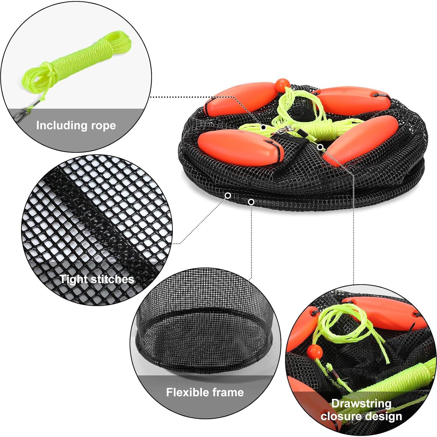 Cesta Flotante Plegable ZenWidea 33x41 cm para Pesca