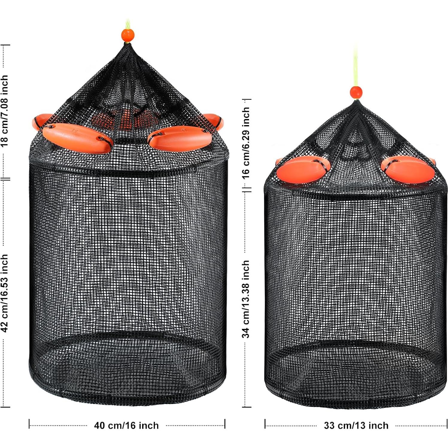 Cesta Flotante Plegable ZenWidea 33x41 cm para Pesca