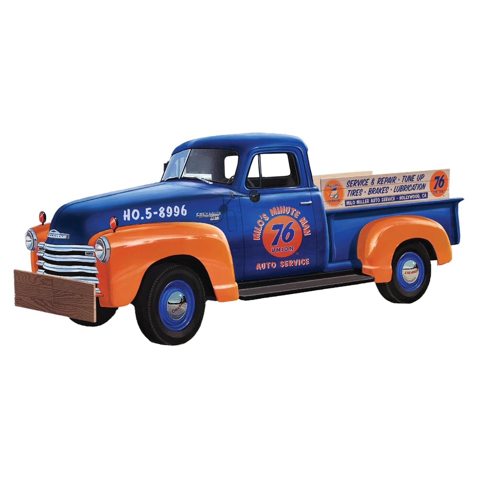 Kit Modelo 1950 Chevy Pickup Union 76 Escala 1:25
