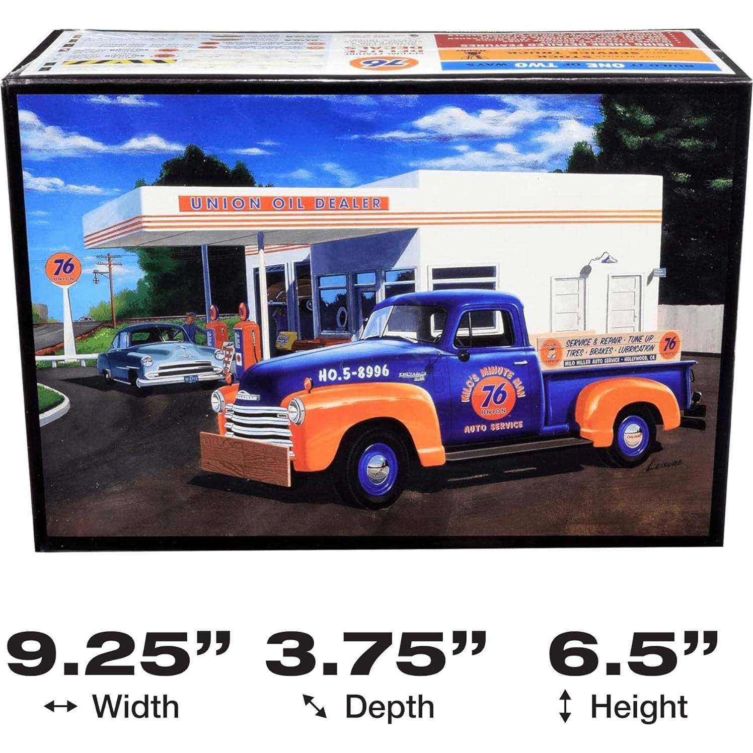 Kit Modelo 1950 Chevy Pickup Union 76 Escala 1:25