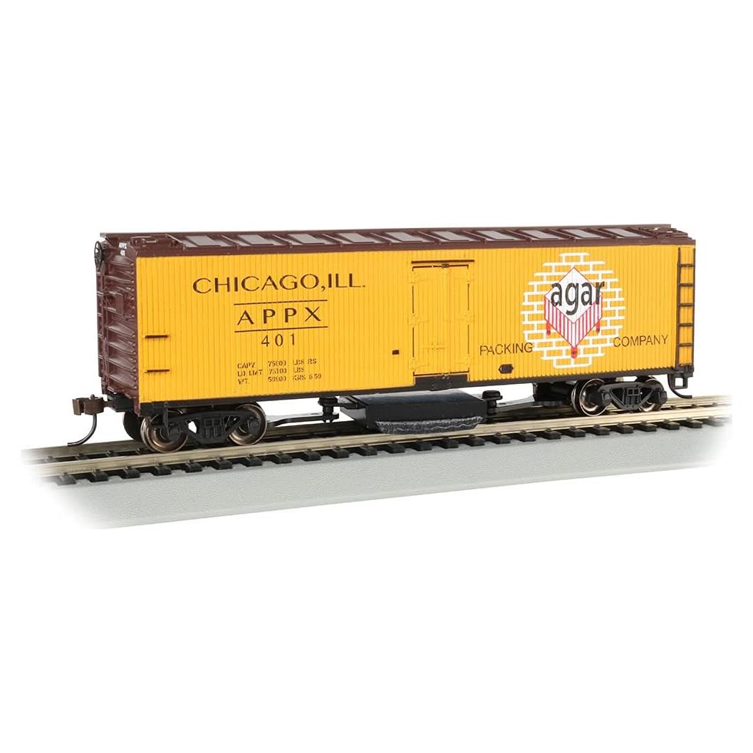 Carro de limpieza de rieles Bachmann HO - 16x3.8x4.8 cm