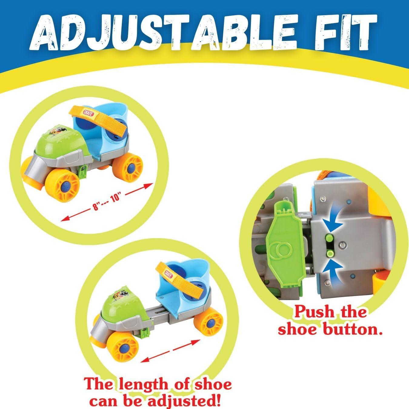 Patines Cuádrupes Liberty Imports Ajustables para Niños