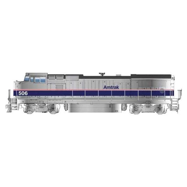 Locomotora Walthers Mainline HO GE Dash 8 DCC Amtrak #506