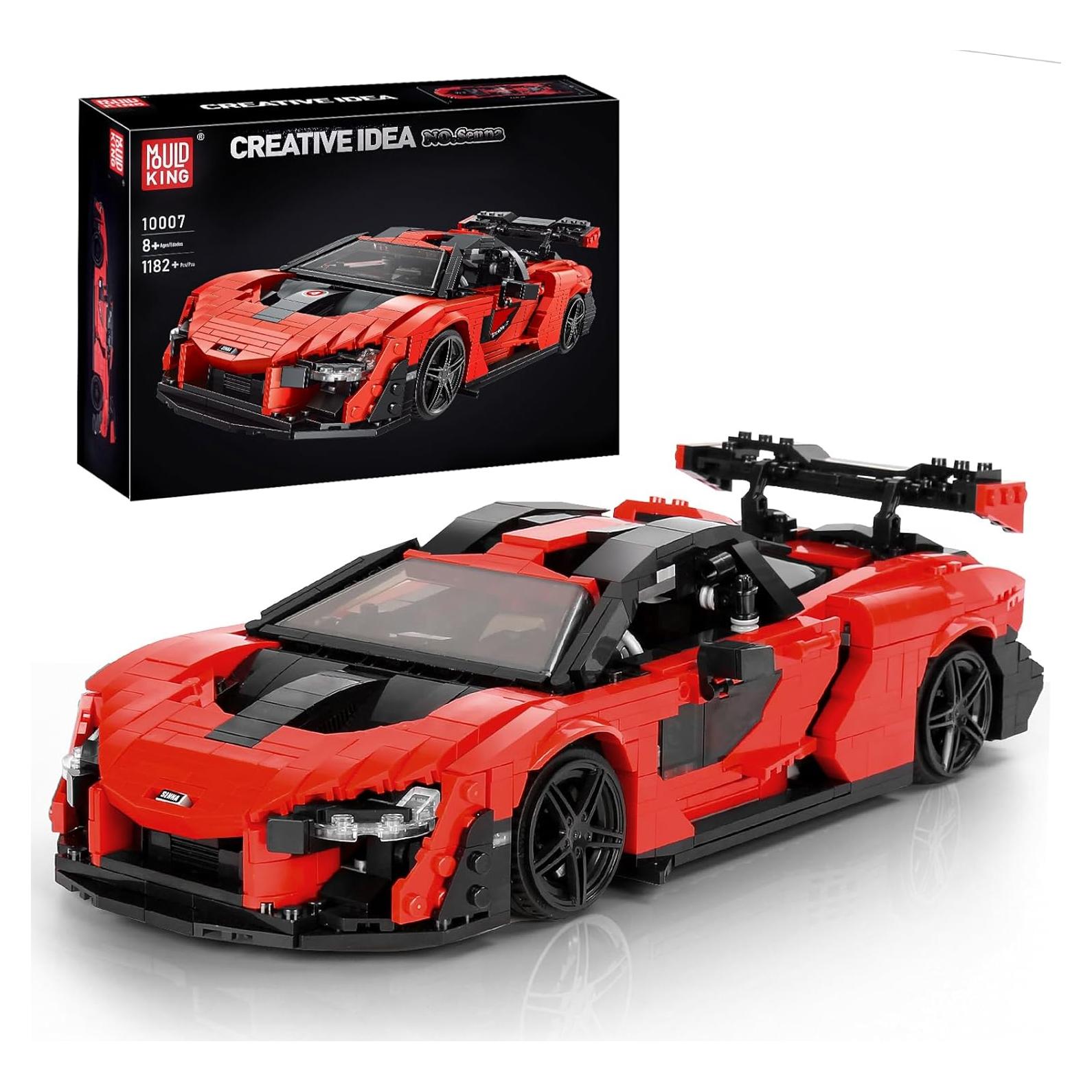 Mould King 10007 Kit de Construcción Coche Deportivo 1:12 (1182 Pcs)