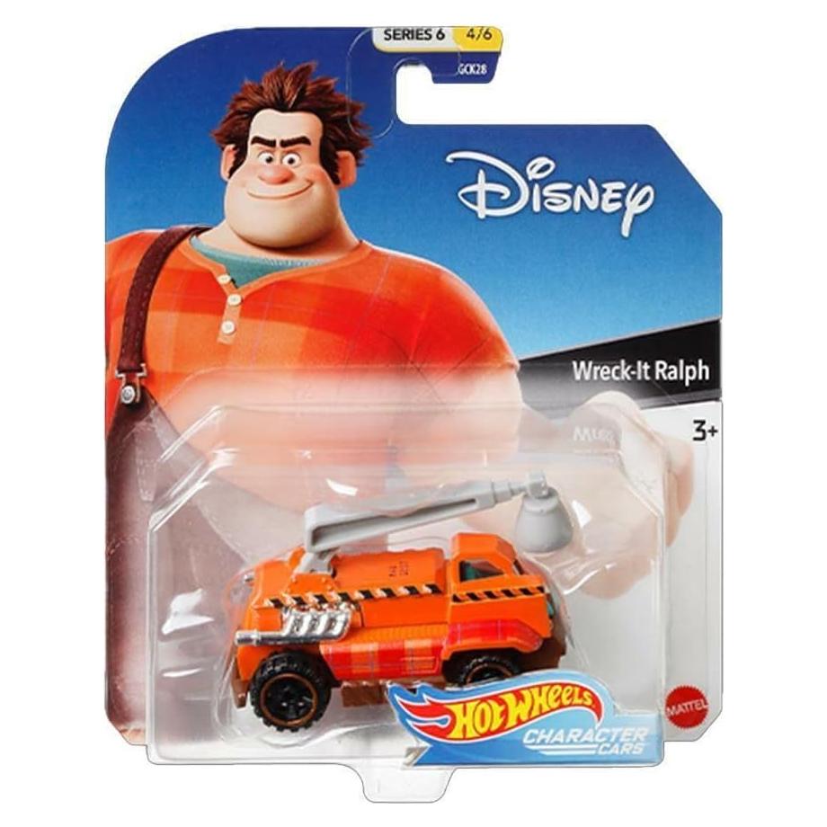 Hot Wheels Disnery Pixar Character Cars Series 6-1/64 Scale Wreck-It Ralph Vehicle (4/6)