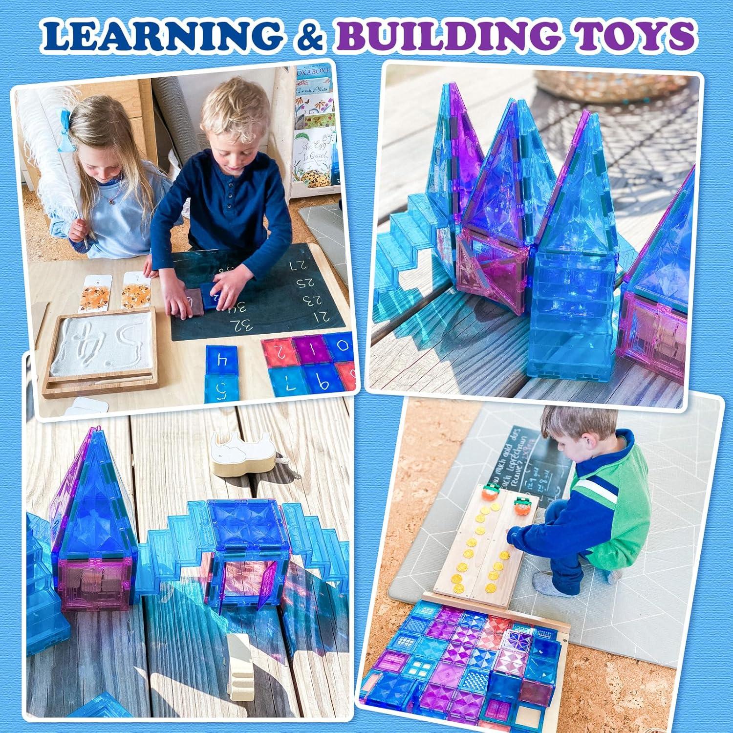 Bloques Magnéticos de Diamante Soyee - Juguete Creativo 58 Piezas