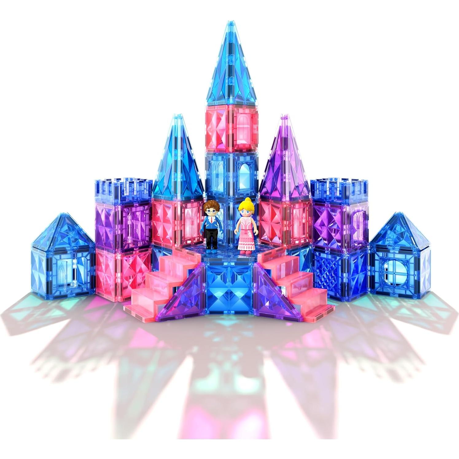 Bloques Magnéticos de Diamante Soyee - Juguete Creativo 58 Piezas