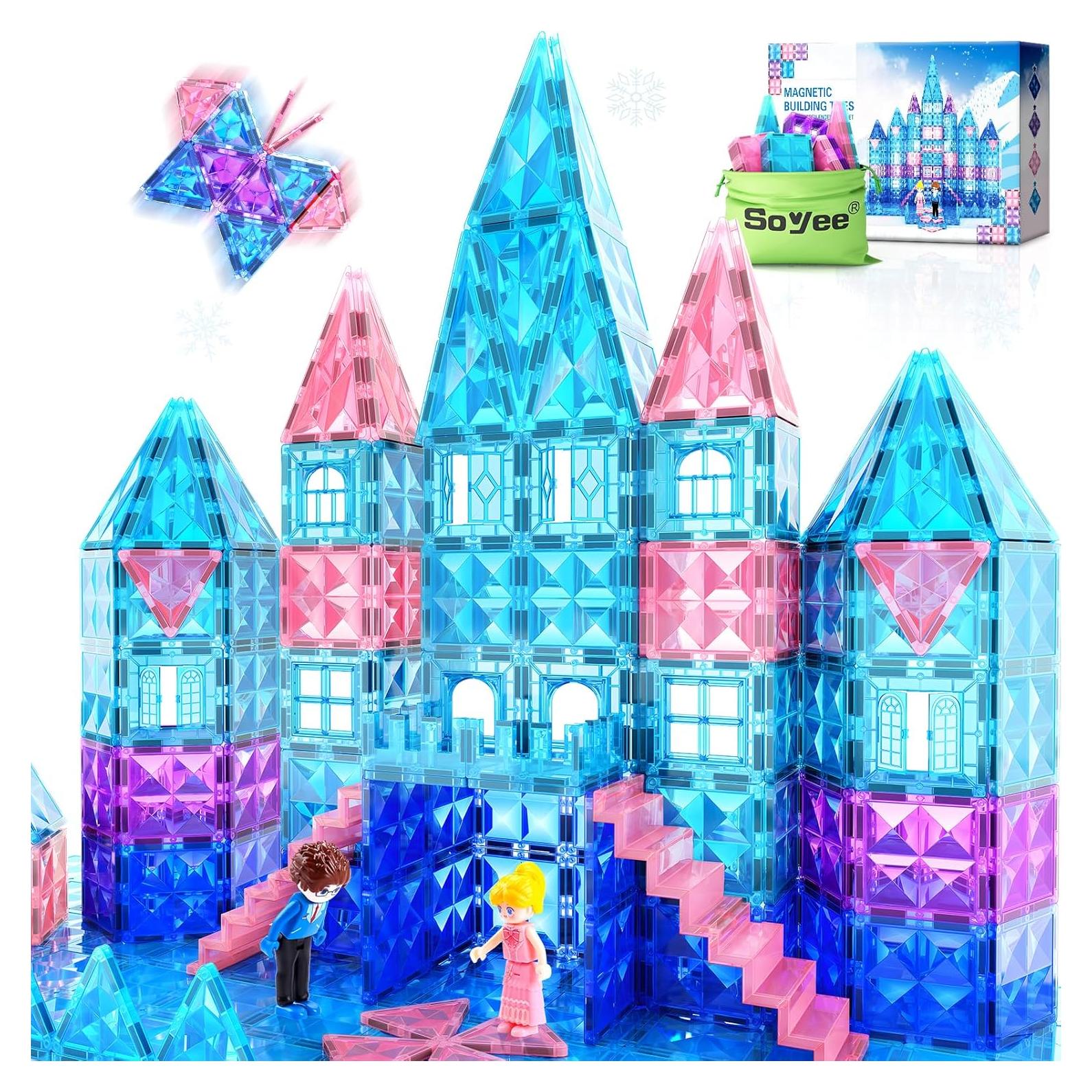 Azulejos Magnéticos Soyee 102 Piezas Castillo Princesa