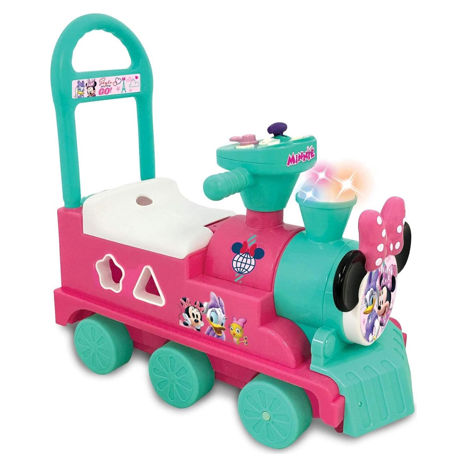 Tren de Actividad Minnie Mouse Rosa 3 en 1 con Sonidos