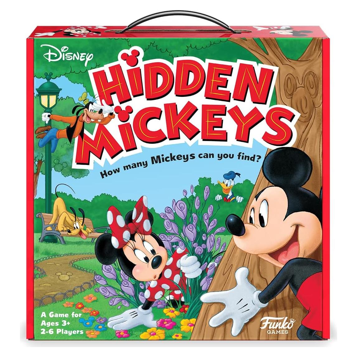 Juego de Escondite Mickey Oculto Funko Disney para 2-6 Jugadores