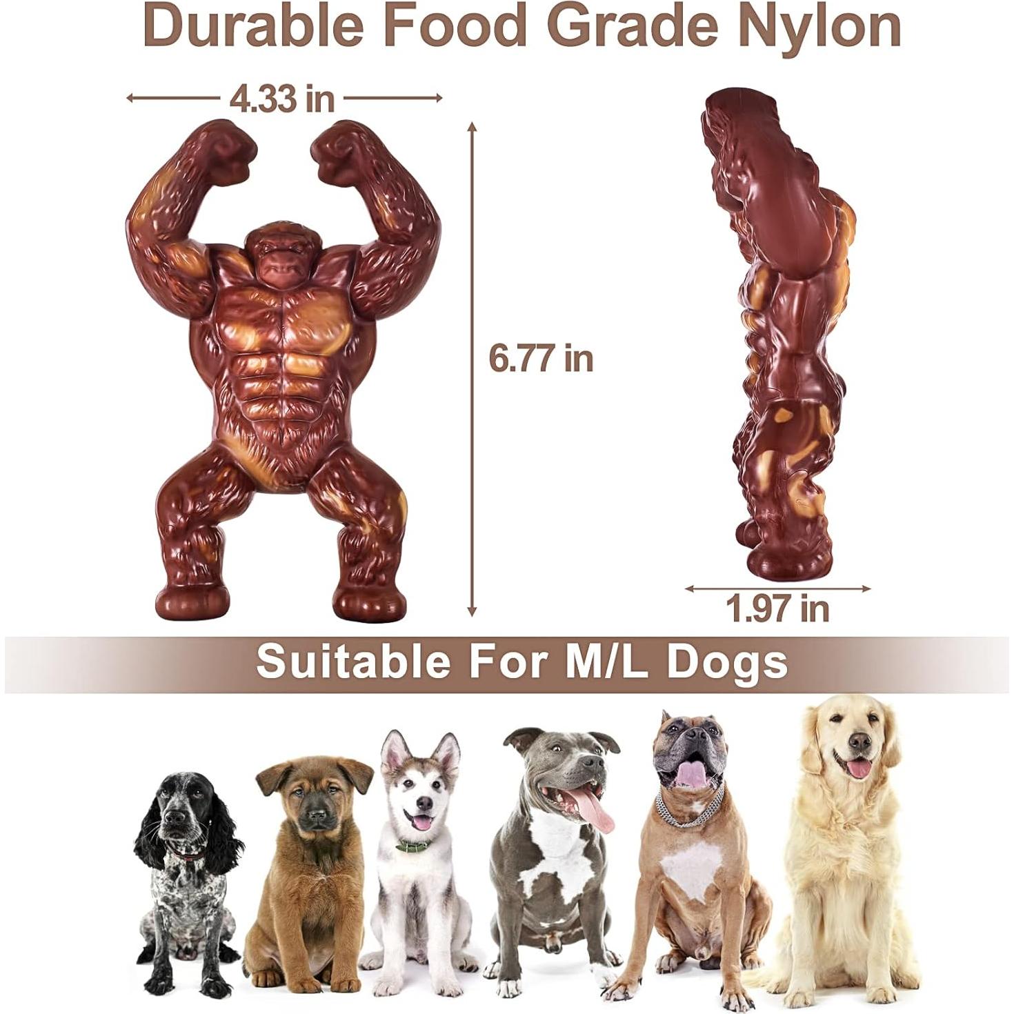 Juguete Indestructible para Perros PETSTA Hueso Sabor Carne