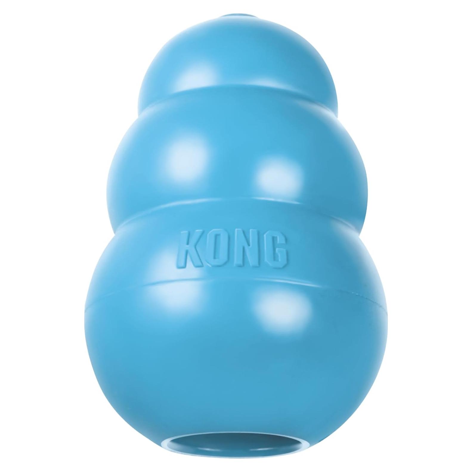 KONG Cachorro - Juguete de goma para morder - Azul