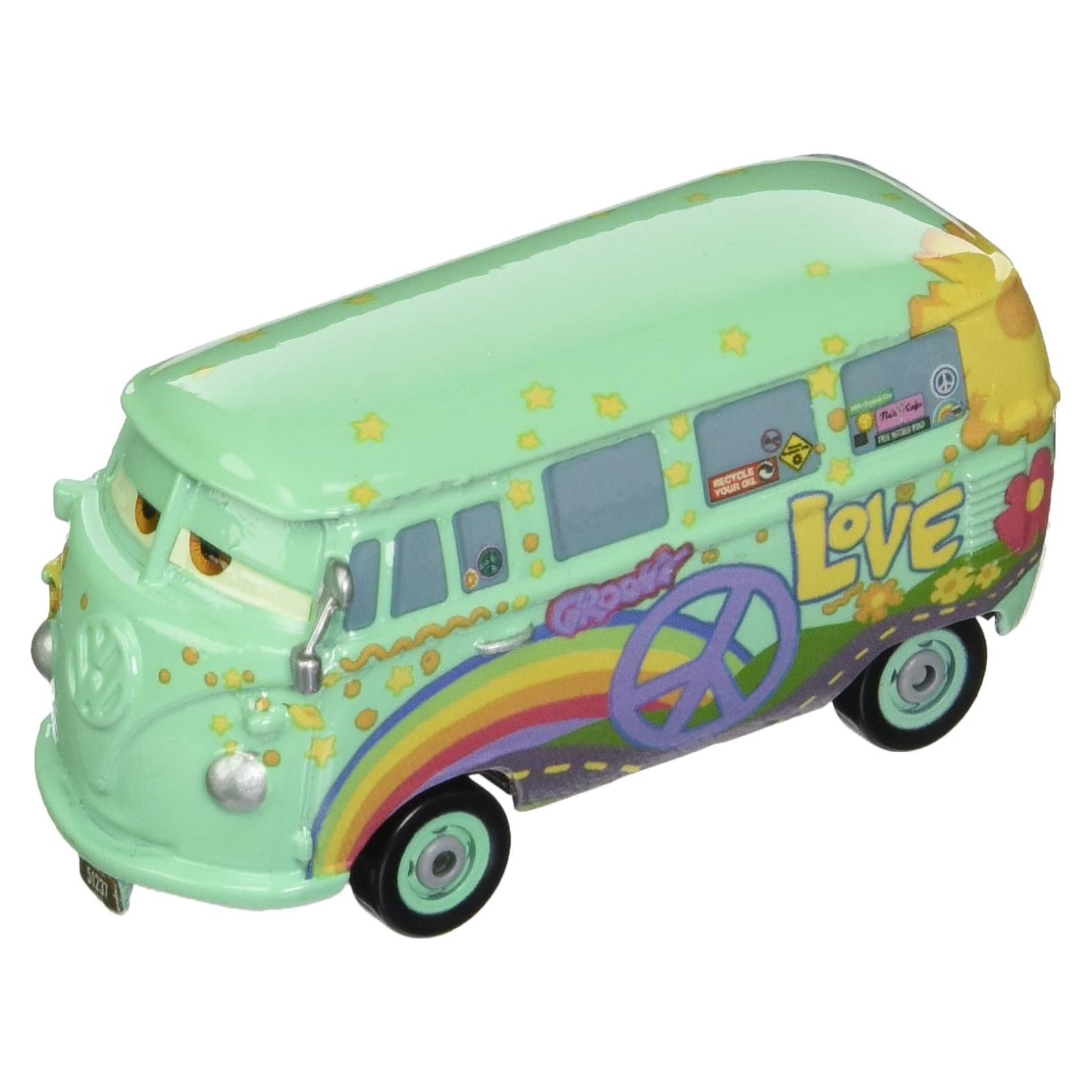 Coche Diecast Disney Fillmore Supercargado 7.6x5.1 cm