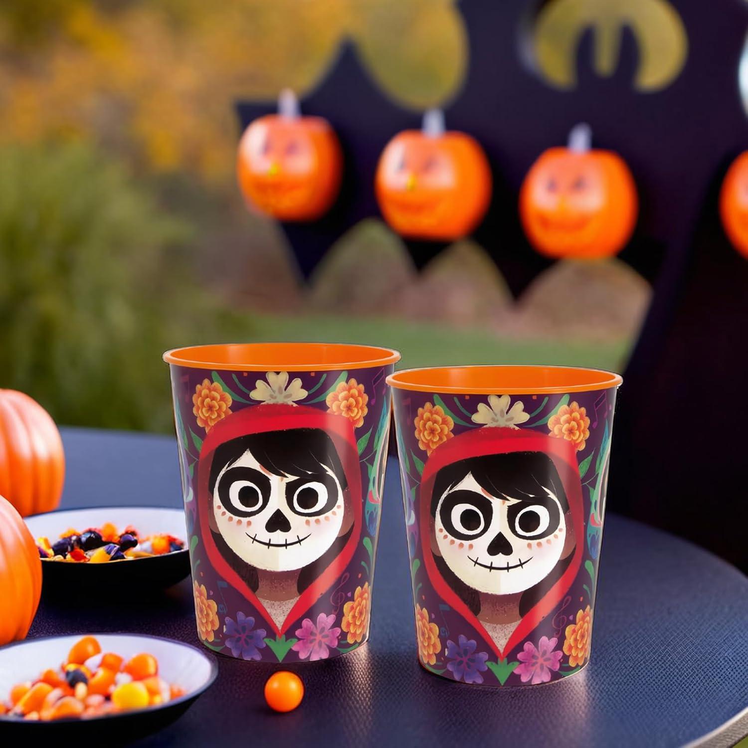 Vaso Estadio Disney Coco Multicolor 473ml - Reutilizable y Divertido