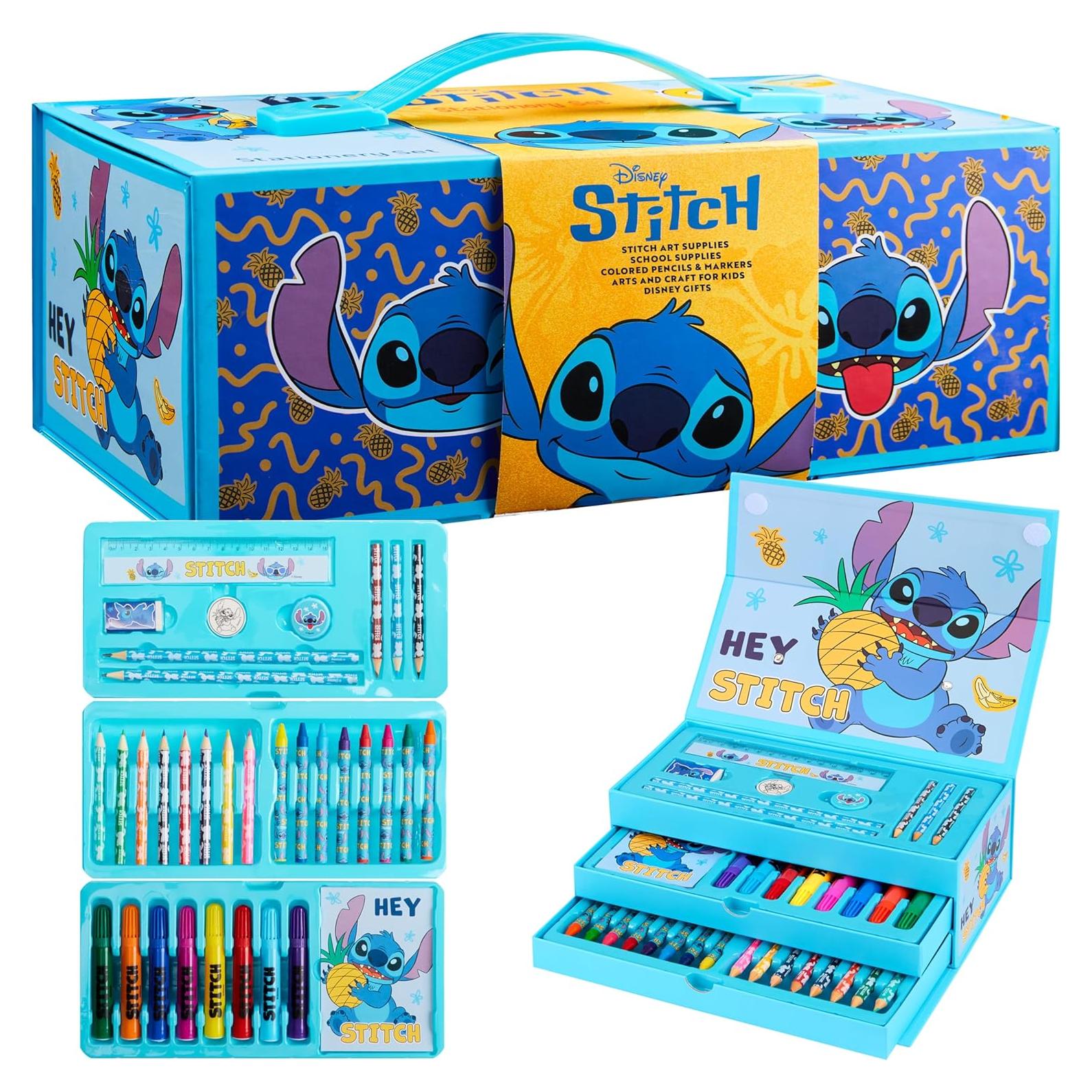Set de Arte Disney Stitch Azul para Niños 4-12 Años