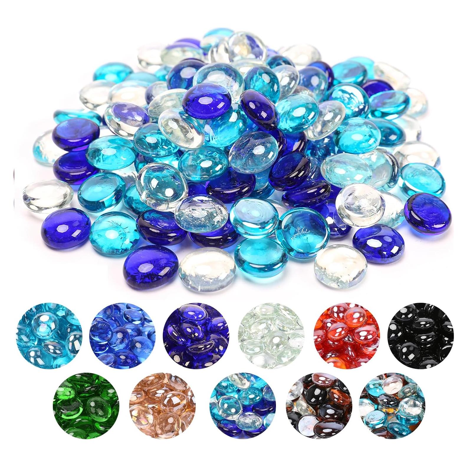 GRISUN 1.27 cm Bahama Blend Vidrio para Fogata 4.54 kg