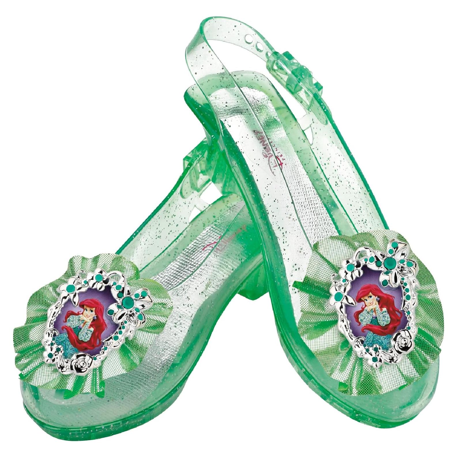 Zapatos Brillantes de Disfraz Ariel La Sirenita Disney Talla 12