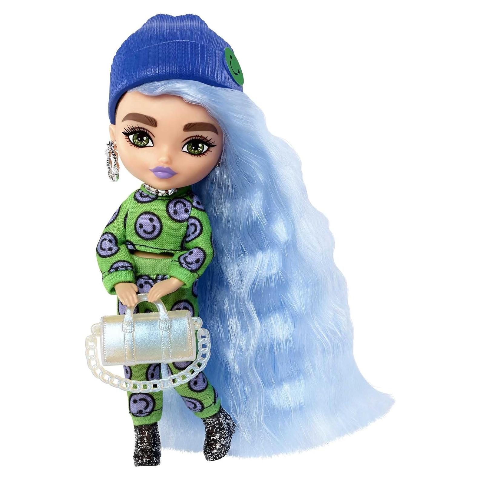 Muñeca Barbie Extra Minis #3 13.97 cm con accesorios