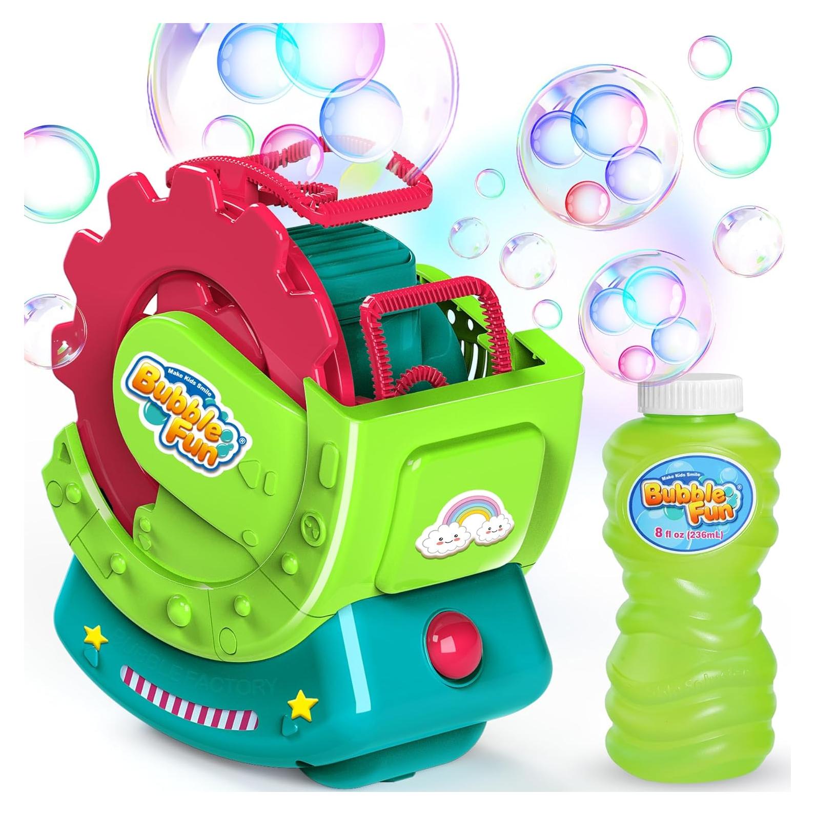 Máquina de Burbujas MAKE KIDS SMILE Verde 5,000 burbujas/min