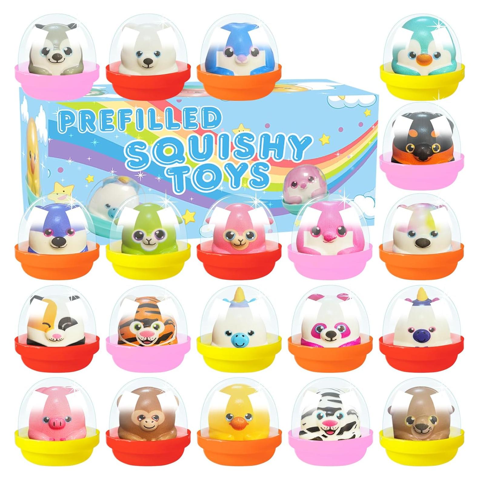 Paquete de 20 Juguetes Aplastables KissFree para Niños