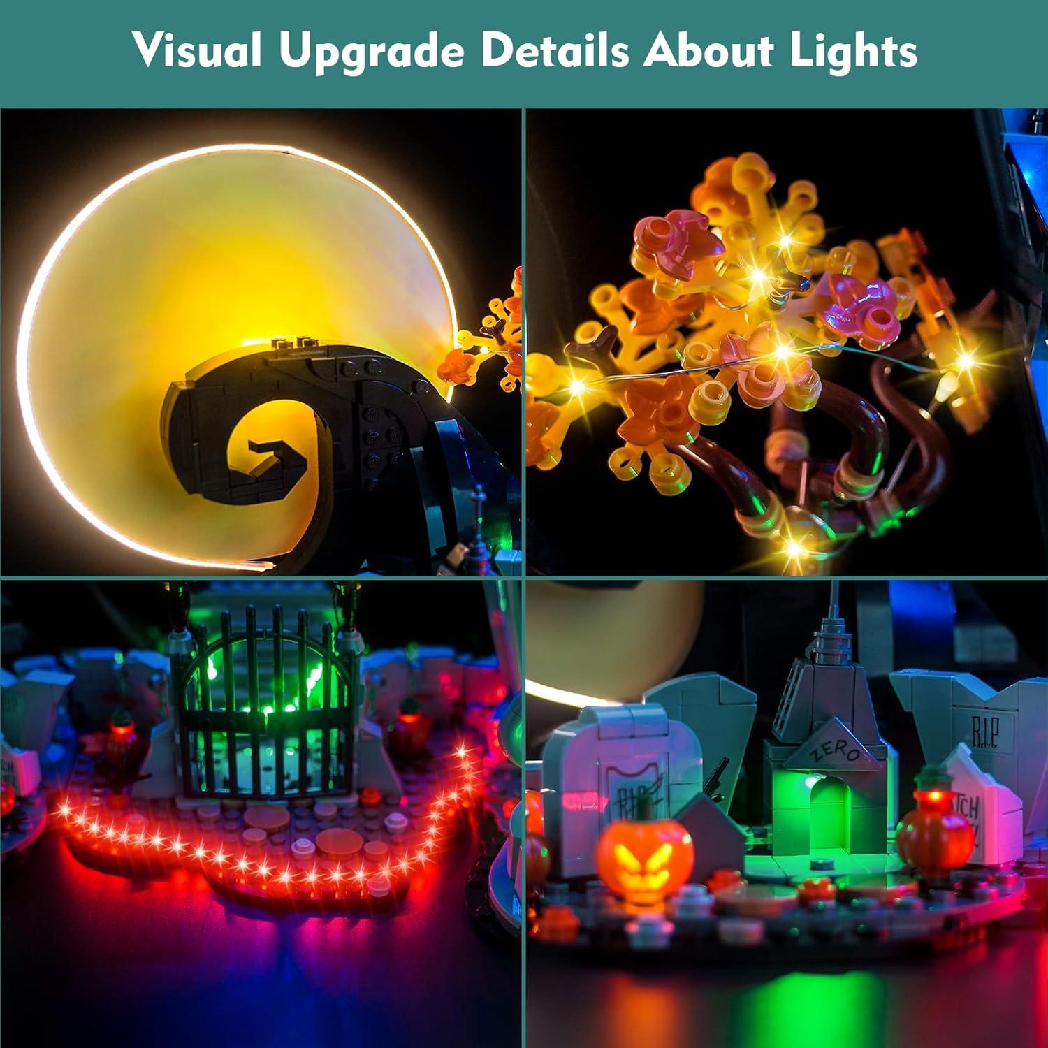 Kit de Luz LocoLee para LEGO El Extraño Mundo de Jack