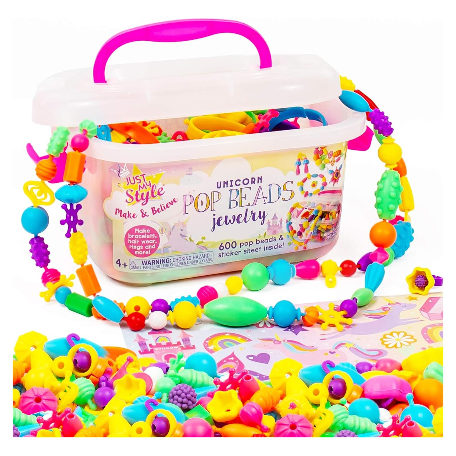 Kit de Joyería DIY Solo Mi Estilo Unicorno 600 Perlas