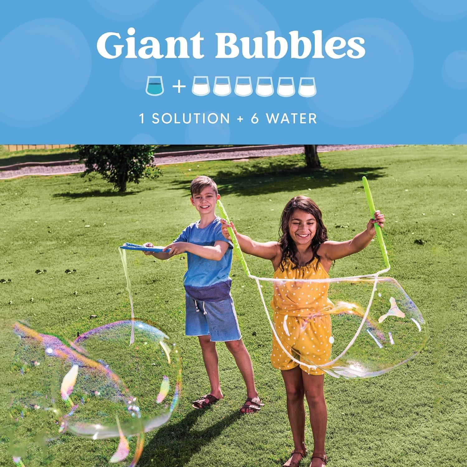 Recarga de Burbujas JOYIN 2 Botellas 1.81 kg Naranja+Azul