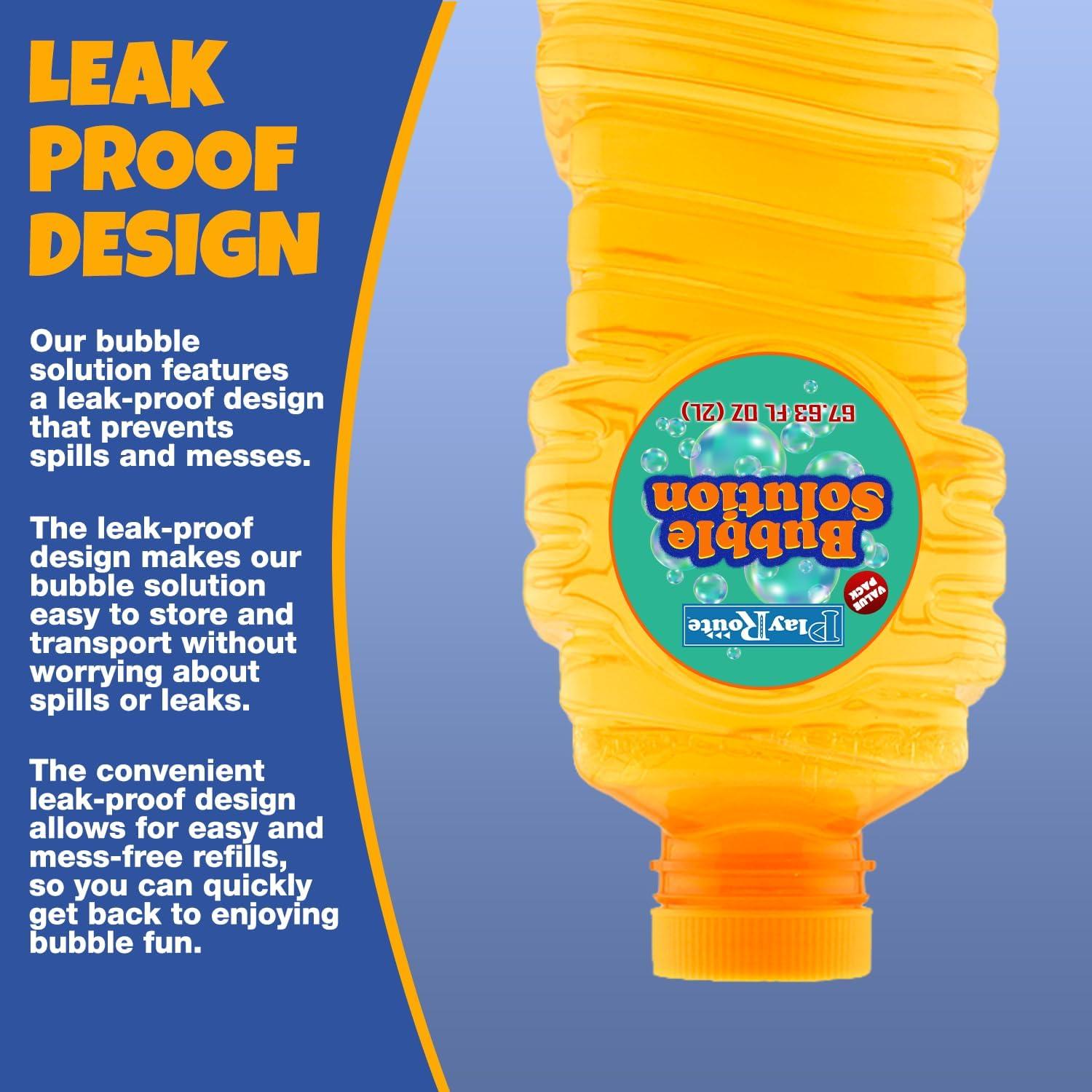 Solución de Burbujas PlayRoute 4L Paquete de 2 Listo para Usar