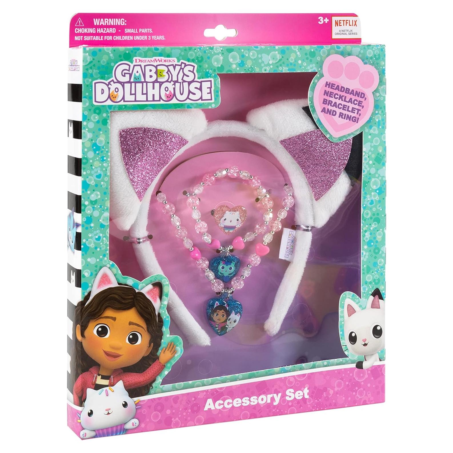 Set de Joyería y Diadema Luv Her para Niñas 4 Piezas