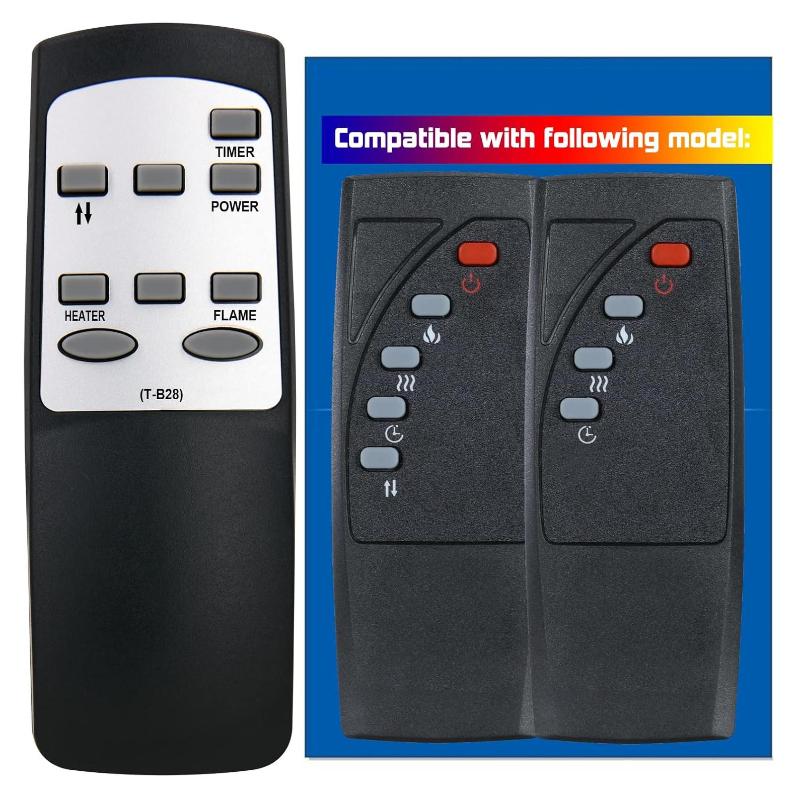 Control Remoto Reemplazo Altra Flame Chimenea Eléctrica