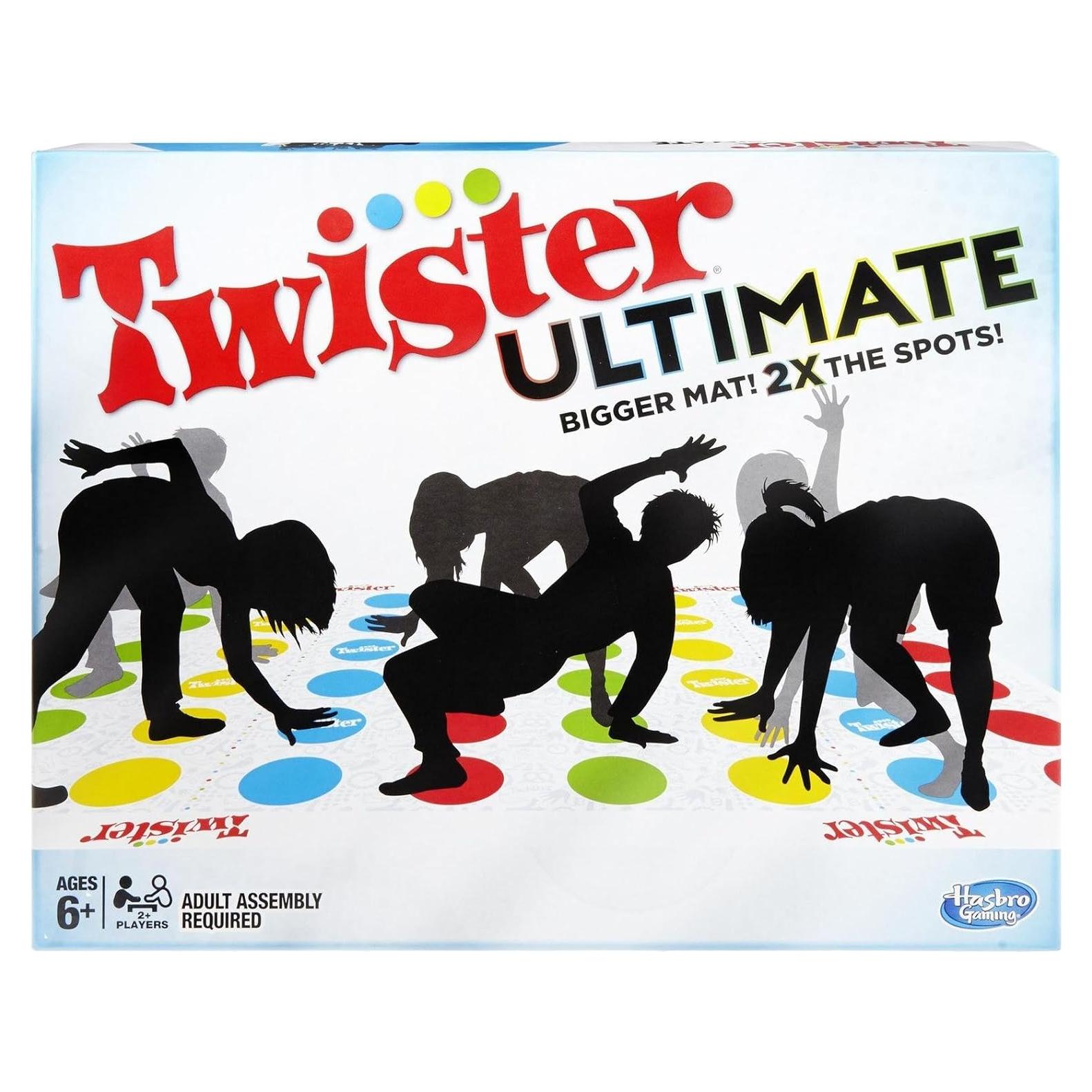 Juego Twister Ultimate Hasbro - Alfombra Grande Multicolor