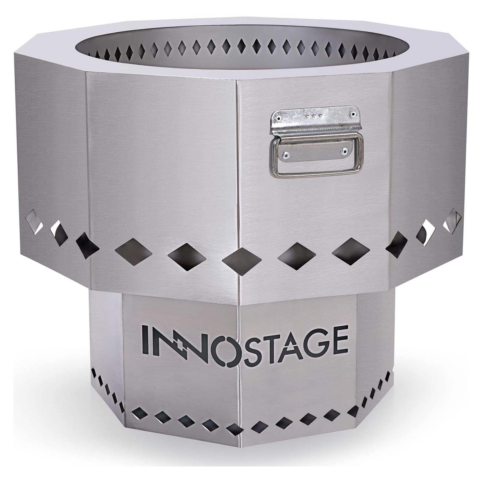 Hoguera Portátil INNO STAGE 53 cm Acero Inoxidable Sin Humo
