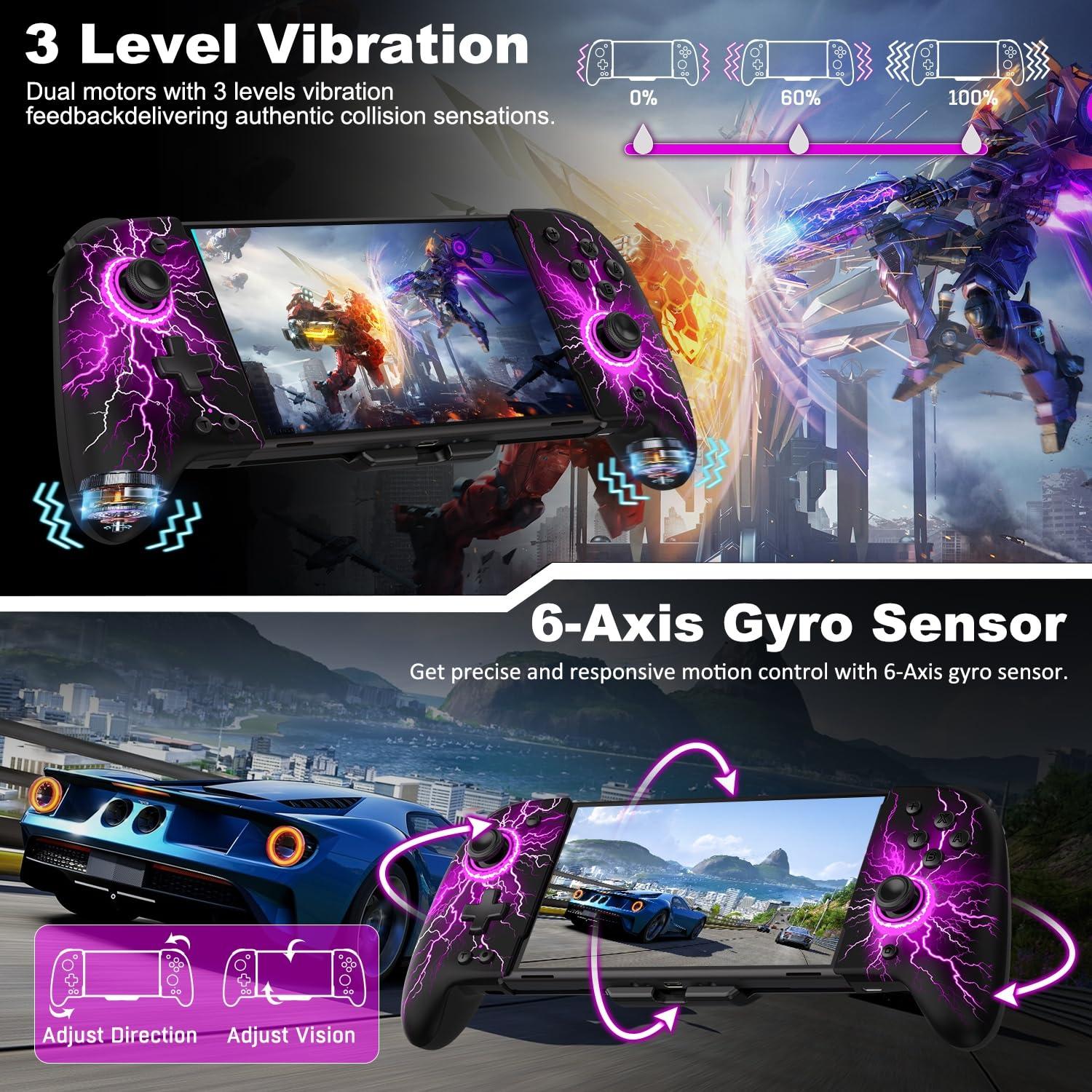 Controlador de Interruptor Gammeefy JC202 - Negro