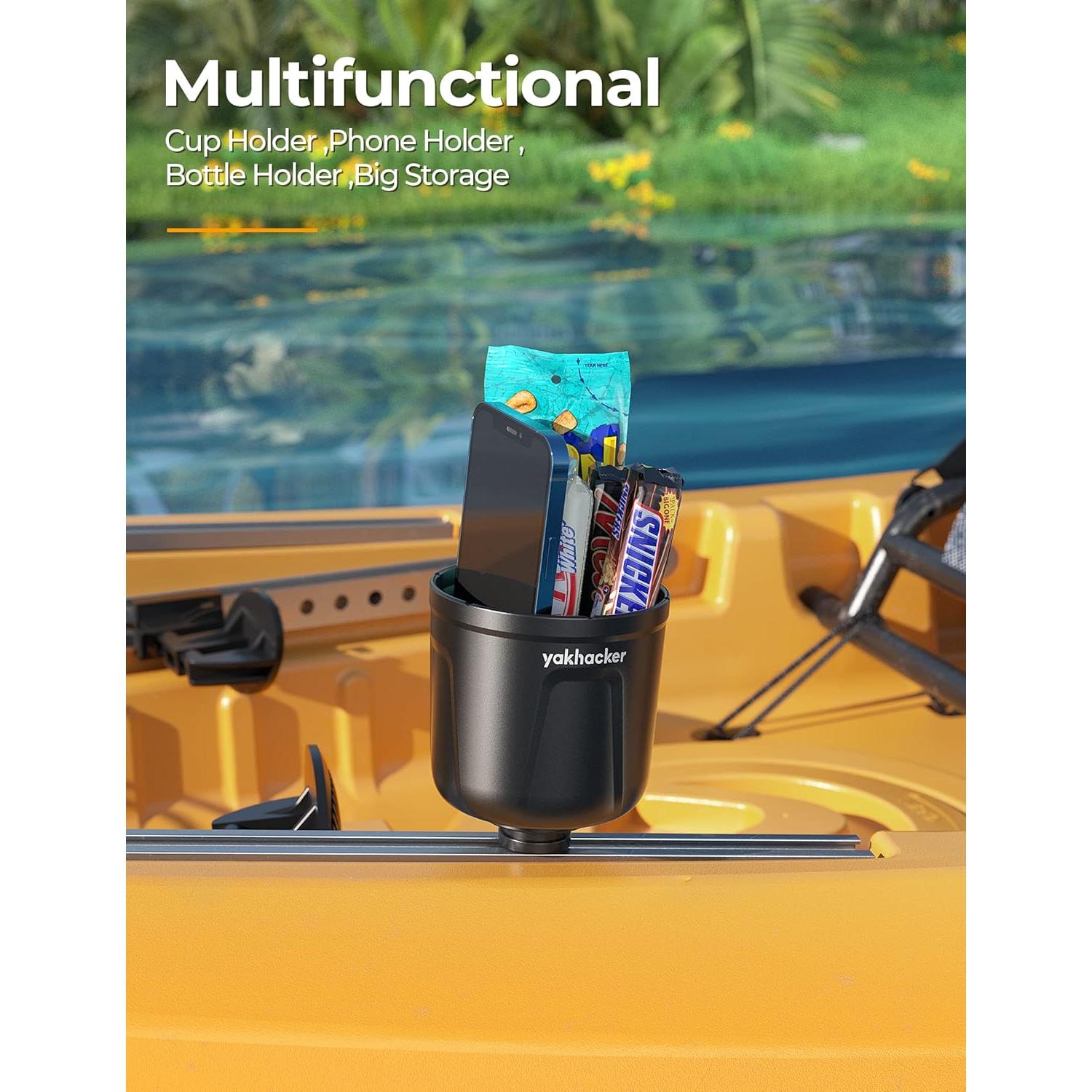 Soporte para Tazas YAKHACKER Multifuncional para Kayak