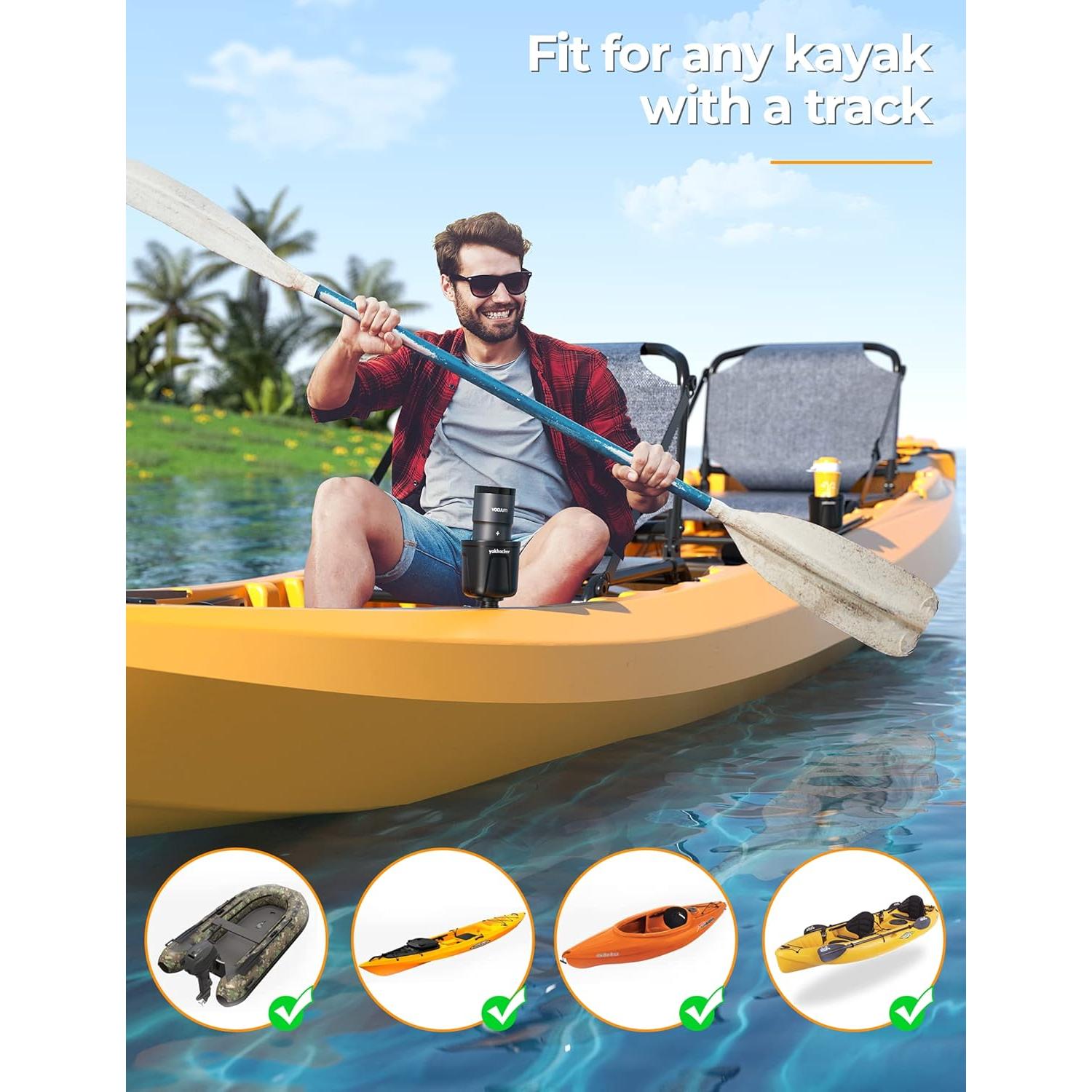 Soporte para Tazas YAKHACKER Multifuncional para Kayak